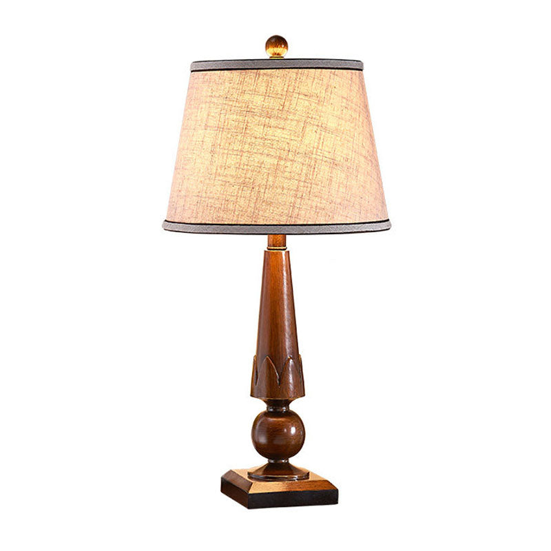 Minimalist Tapered Drum Night Lamp Green Clearhalo 'Lamps' 'Table Lamps' Lighting' 1034362