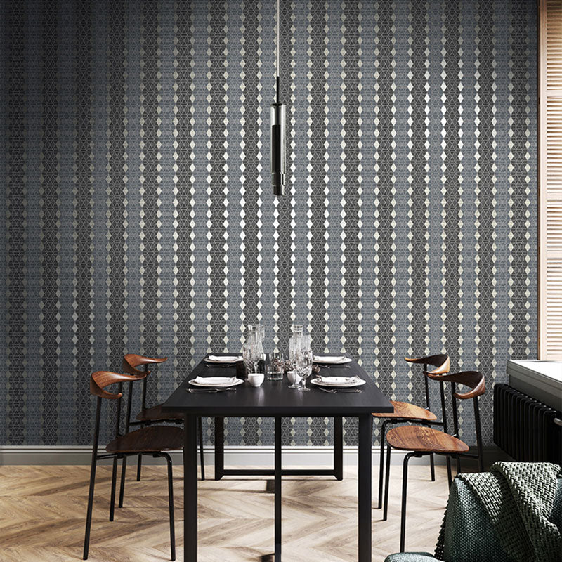 Harlequin Wallpaper Roll for Accent Wall in Pastel Grey, 33'L x 20.5