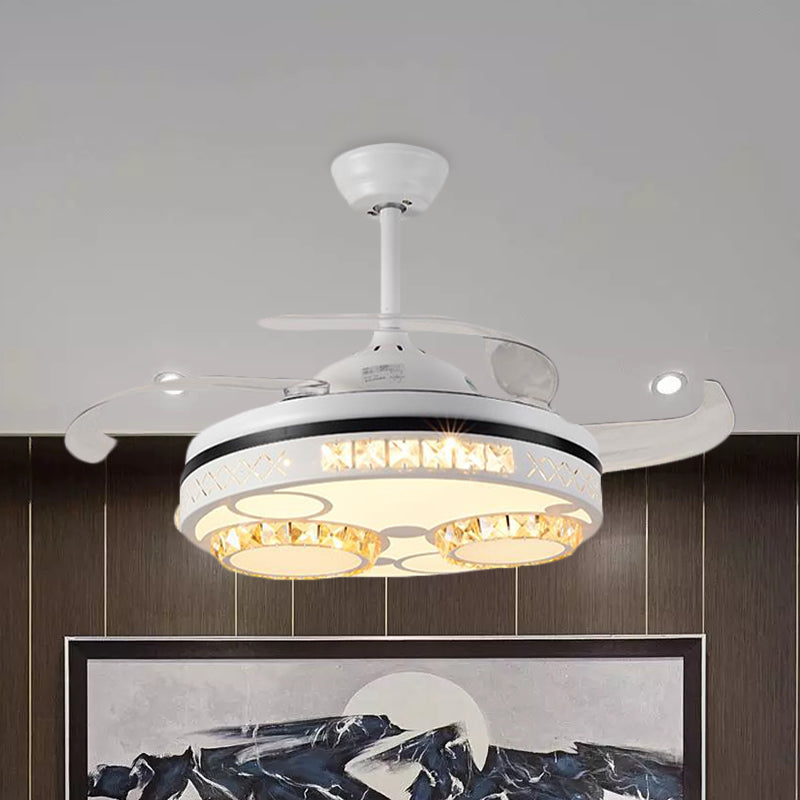 Drum Ceiling Fan Light Traditional 3 Blades 16