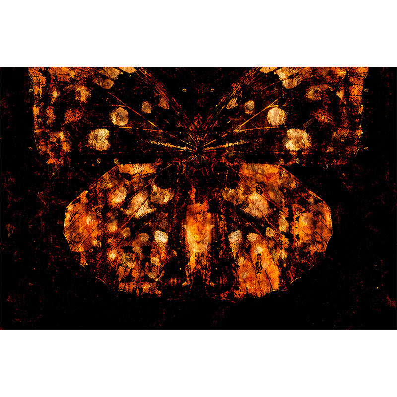 Moisture-Resistant Butterfly Wall Mural Custom-Printed Chinese Wall Covering for Guest Room Decor Clearhalo 'Wall Decor' 'Wall Mural' 1048296