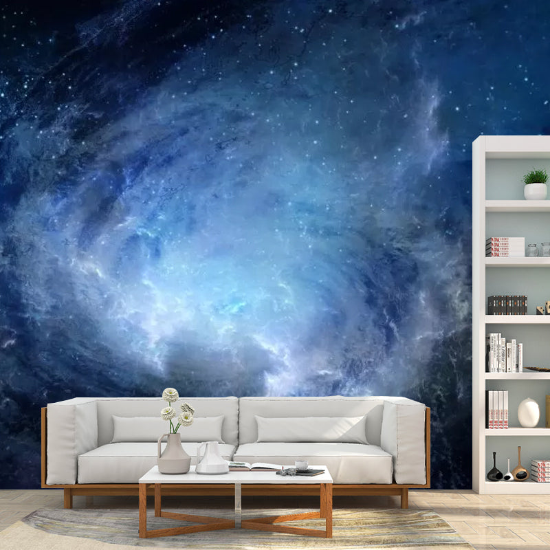 Stain-Resistant Nebula Wall Art Custom Size Simple Wall Mural Decal for Ceiling Decoration Clearhalo 'Wall Decor' 'Wall Mural' 1048722