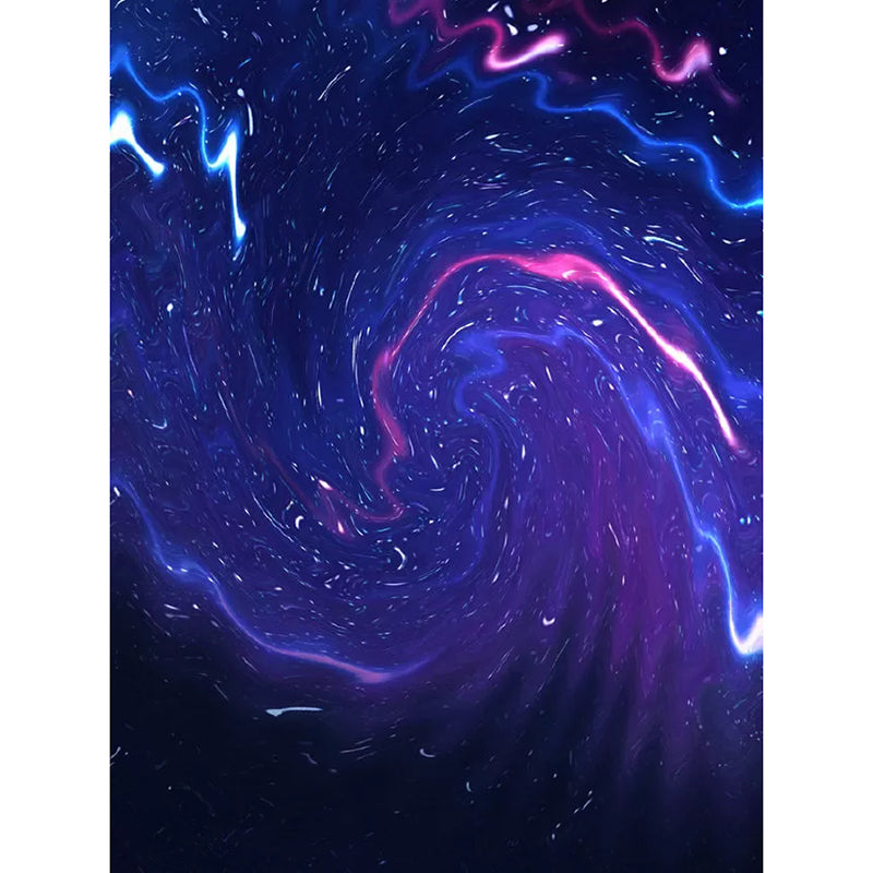 Fantasy Galaxy Mural Wallpaper for Accent Wall Simplicity Wall Art, Made to Measure Clearhalo 'Wall Decor' 'Wall Mural' 1048999