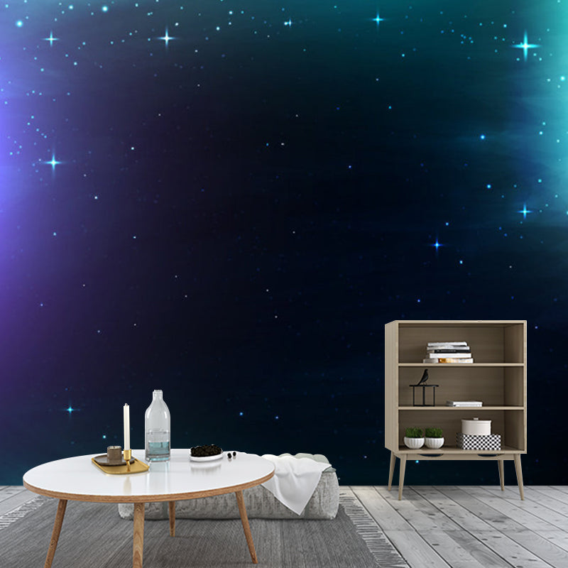 Natural Color Simplicity Wall Decor Custom Size Nebula Wall Mural Decal for Accent Wall Clearhalo 'Wall Decor' 'Wall Mural' 1061761