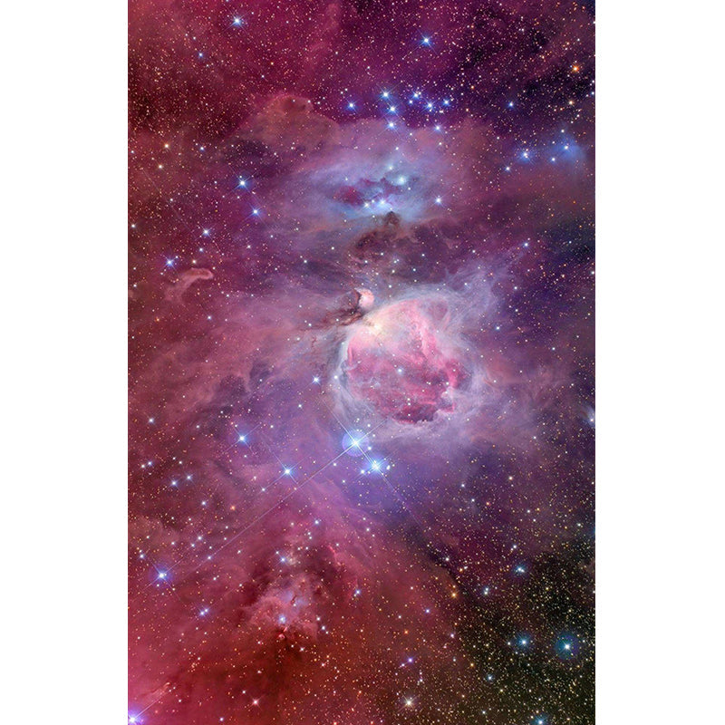 Luminous Nebula Wall Covering Personalized Size Simplicity Wall Mural for Bedroom Decor Clearhalo 'Wall Decor' 'Wall Mural' 1061843