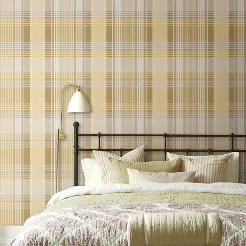 Modern Lattice Wall Covering for Bedroom Decor, 33' x 20.5