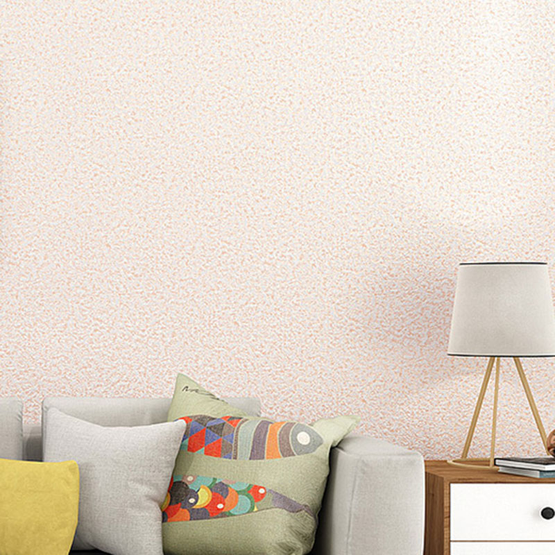 Nordic Textured Wallpaper Roll in Pastel Color Living Room Decor Wall Covering, 31' x 20.5