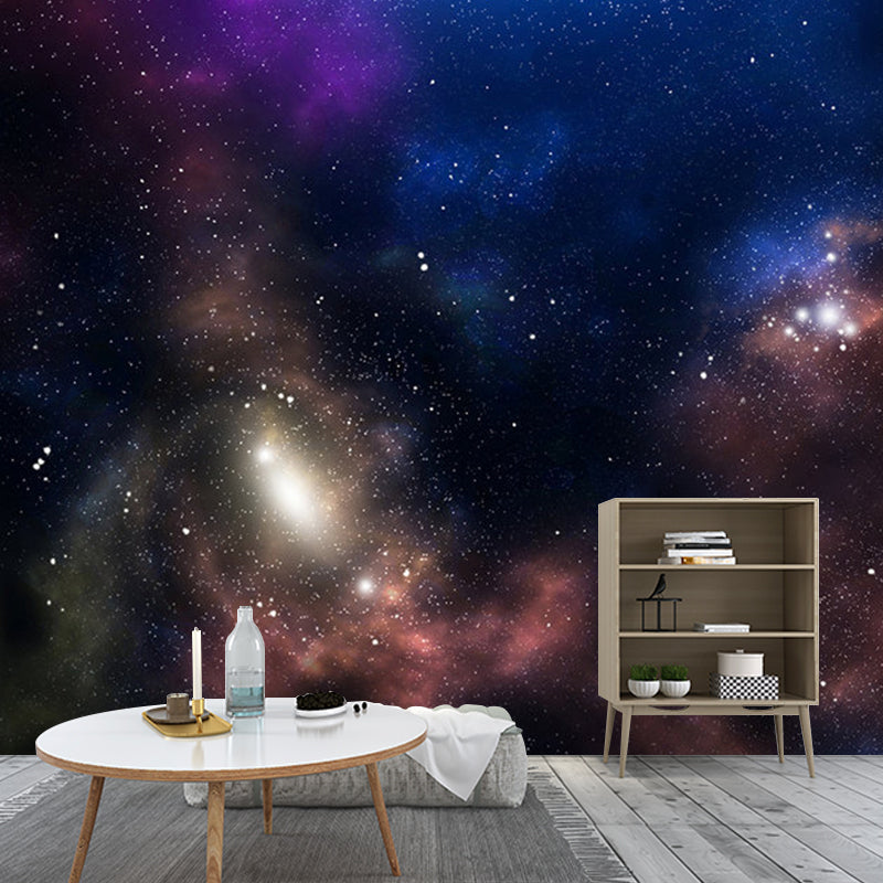 Photo Style Galaxy Wall Decor for Ceiling Extra Large Mural Wallpaper for Home, Custom Size Available Clearhalo 'Wall Decor' 'Wall Mural' 1112695