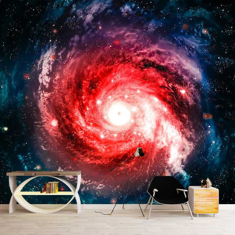 Photo Illuminant Nebula Mural Wallpaper Full Size Wall Art for Accent Wall, Personalized Size Available Clearhalo 'Wall Decor' 'Wall Mural' 1112786