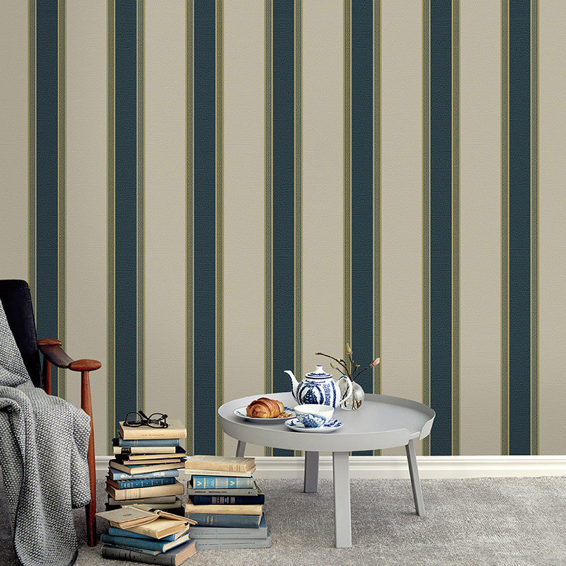 Vertical Stripe Wallpaper Roll for Bedroom Decor 33' x 20.5