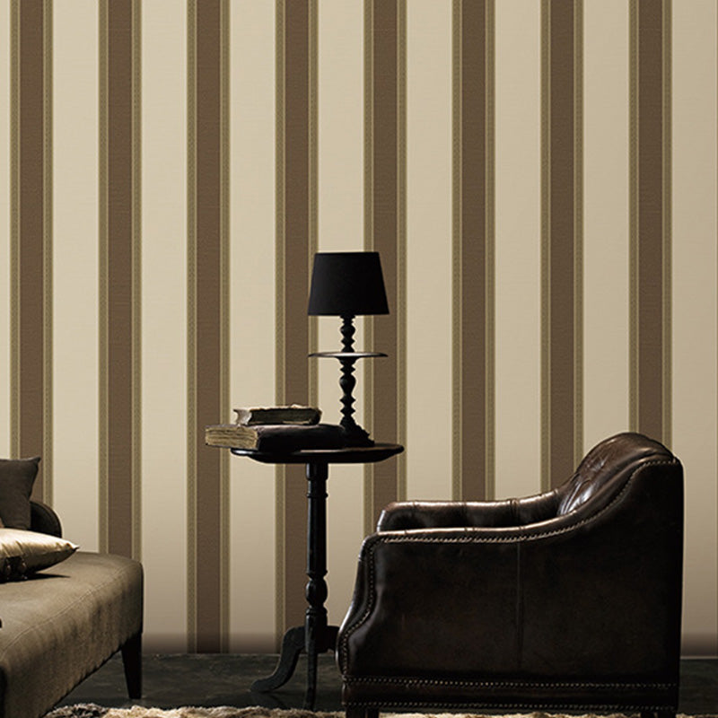 Vertical Stripe Wallpaper Roll for Bedroom Decor 33' x 20.5