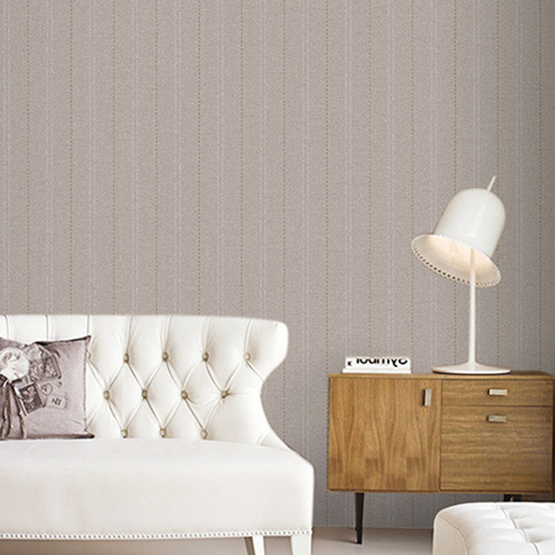 Latitudinal Stripes Wallpaper for Living Room Decor Contemporary Wall Covering, 20.5