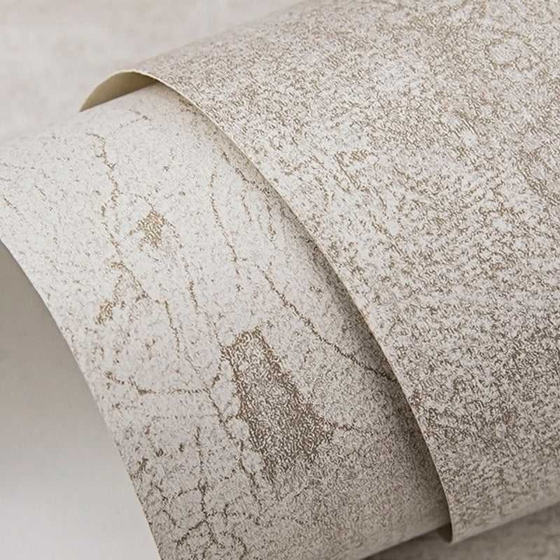 Reclaimed Effect Wall Decor in Soft Color Non-Woven Fabric Wallpaper Roll for Home, 33' by 20.5