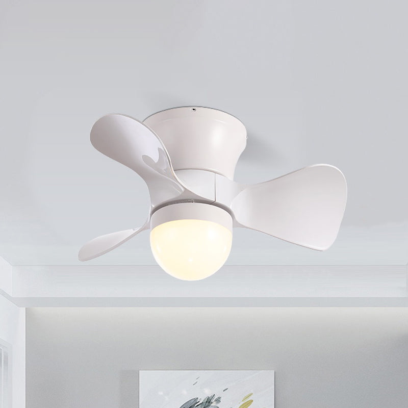 Nordic Half-Globe Acrylic Fan Lighting 23.5