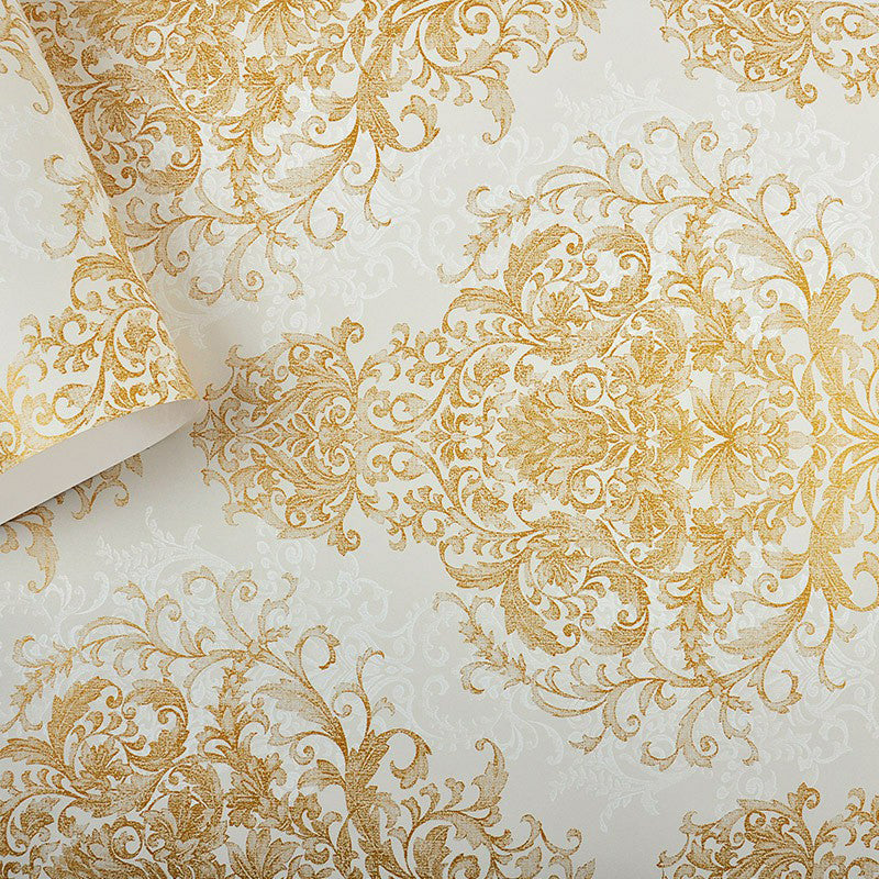 Antique Damask Wallpaper for Bedroom Decoration 33' L x 20.5