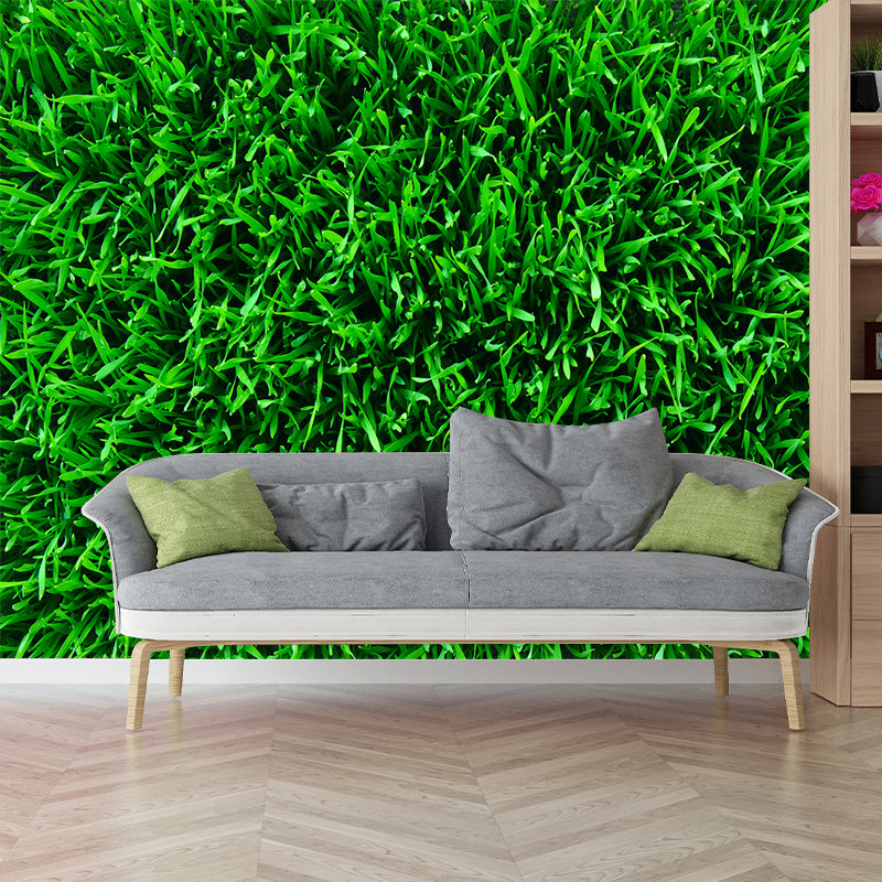 Plant Overlook Scene Wall Mural Contemporary Smooth Wall Decoration in Green for Kitchen Clearhalo 'Wall Decor' 'Wall Mural' 1171513