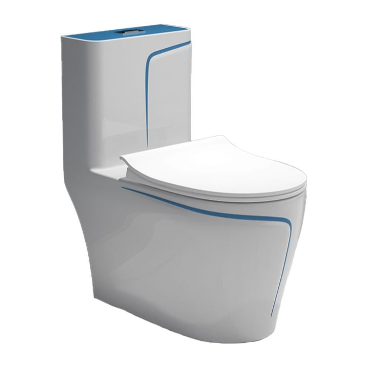 One-Piece Flush Toilet Floor Mount Traditional Toilet with Slow Close Seat Clearhalo 'Bathroom Remodel & Bathroom Fixtures' 'Home Improvement' 'home_improvement' 'home_improvement_toilets' 'Toilets & Bidets' 'Toilets' 1200x1200_007dcd58-f30a-45d1-9c79-23af81b6799c