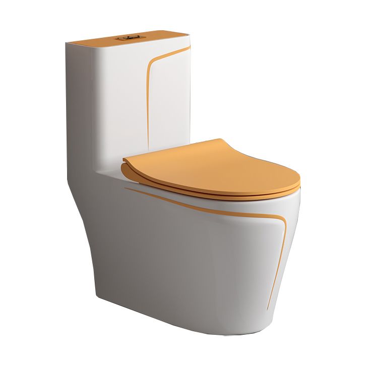 Traditional Floor Mount Toilet Bowl One-Piece Toilet with Slow Close Seat Clearhalo 'Bathroom Remodel & Bathroom Fixtures' 'Home Improvement' 'home_improvement' 'home_improvement_toilets' 'Toilets & Bidets' 'Toilets' 1200x1200_048a26fd-e6a2-44d7-bbbb-b3241613598f