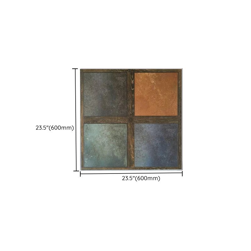 Vintage Wall Floor Wall Tile Square Ceramic Outdoor Wall Floor Tile Clearhalo 'Floor Tiles & Wall Tiles' 'floor_tiles_wall_tiles' 'Flooring 'Home Improvement' 'home_improvement' 'home_improvement_floor_tiles_wall_tiles' Walls and Ceiling' 1200x1200_0d6bcef6-4998-466c-b4db-78a44b1f02ae