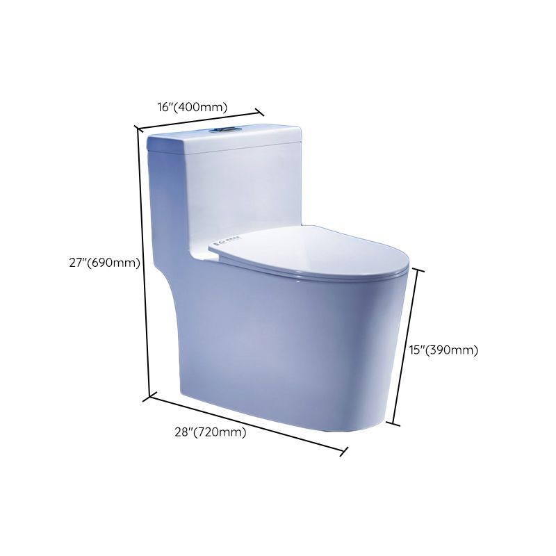 Traditional Toilet Bowl One Piece Floor Mounted Siphon Jet Porcelain Toilet Clearhalo 'Bathroom Remodel & Bathroom Fixtures' 'Home Improvement' 'home_improvement' 'home_improvement_toilets' 'Toilets & Bidets' 'Toilets' 1200x1200_0feef01c-0739-4c06-9369-3315180b5160