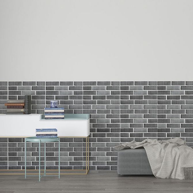 Modern Wall Panel Peel and Stick Brick Print Waterproof Wall Paneling Clearhalo 'Flooring 'Home Improvement' 'home_improvement' 'home_improvement_wall_paneling' 'Wall Paneling' 'wall_paneling' 'Walls & Ceilings' Walls and Ceiling' 1200x1200_1477f45b-2dda-4190-84c0-f598cc640259