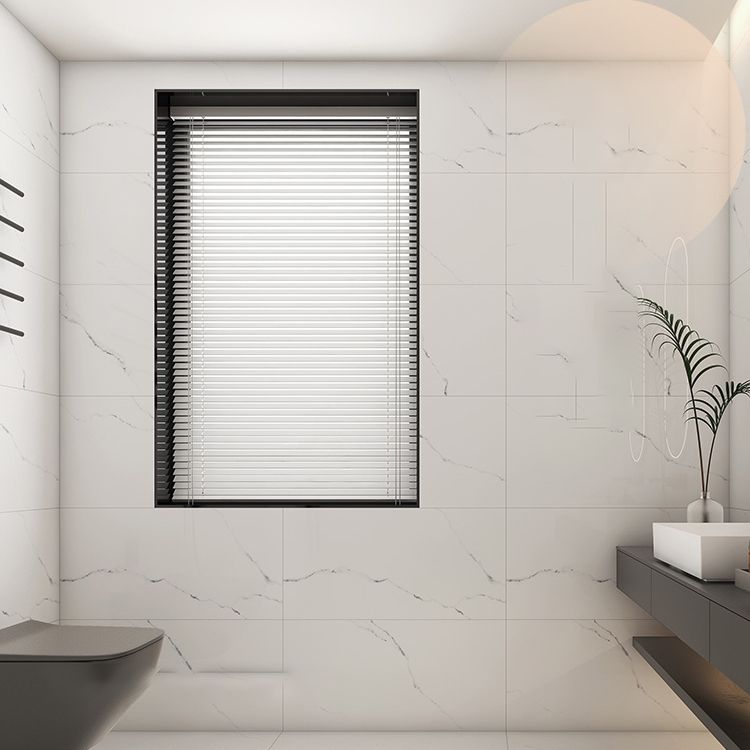 Rectangular White Tile Modern Straight Edge Polished Wall Tile Clearhalo 'Floor Tiles & Wall Tiles' 'floor_tiles_wall_tiles' 'Flooring 'Home Improvement' 'home_improvement' 'home_improvement_floor_tiles_wall_tiles' Walls and Ceiling' 1200x1200_2a84ff4d-07a8-48b1-a6cd-779da1021089