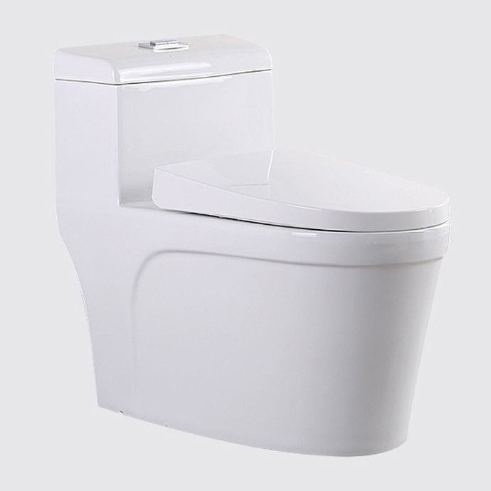 White Modern Flush Toilet Ceramic Elong One-Piece Toilet with Slow Close Seat Clearhalo 'Bathroom Remodel & Bathroom Fixtures' 'Home Improvement' 'home_improvement' 'home_improvement_toilets' 'Toilets & Bidets' 'Toilets' 1200x1200_31c2d183-bef7-46aa-baa2-7363aa425656