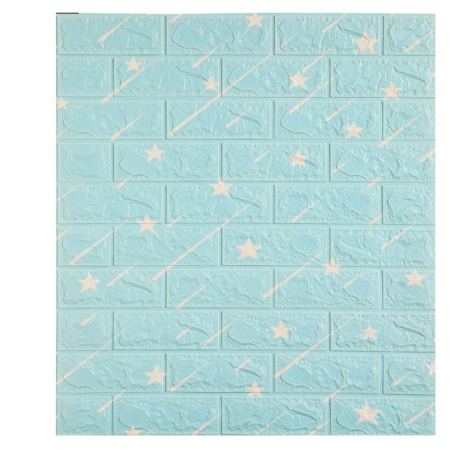 Modern Wall Panel Peel and Stick Cartoon Print Waterproof Wall Paneling Clearhalo 'Flooring 'Home Improvement' 'home_improvement' 'home_improvement_wall_paneling' 'Wall Paneling' 'wall_paneling' 'Walls & Ceilings' Walls and Ceiling' 1200x1200_3a7c9b02-f9c3-46b3-9980-b658bd3fcc6b