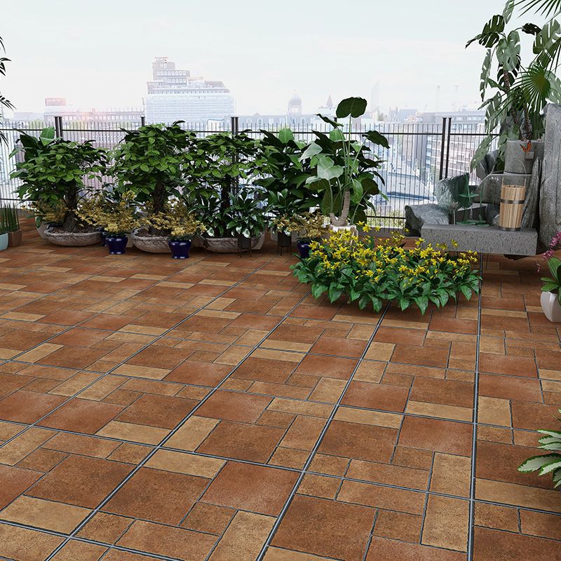Outdoor Floor Wall & Floor Tile Ceramic Geometric Pattern Floor and Wall Tile Clearhalo 'Floor Tiles & Wall Tiles' 'floor_tiles_wall_tiles' 'Flooring 'Home Improvement' 'home_improvement' 'home_improvement_floor_tiles_wall_tiles' Walls and Ceiling' 1200x1200_4392bee5-c3bc-4448-9095-3a0eb50907a4