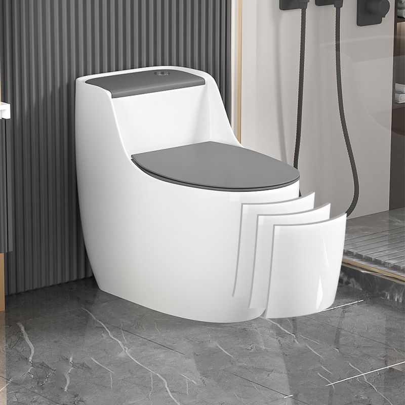 Modern Floor Mounted Ceramic Toilet One Piece Flush Toilet with Toilet Seat Clearhalo 'Bathroom Remodel & Bathroom Fixtures' 'Home Improvement' 'home_improvement' 'home_improvement_toilets' 'Toilets & Bidets' 'Toilets' 1200x1200_8bfd25e5-74d3-4e4f-a6e4-a144c4654001