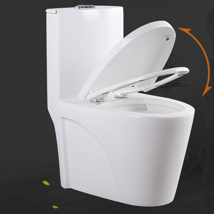 Contemporary Elongated Toilet Bowl Gravity Flush Toilet with Seat for Bathroom Clearhalo 'Bathroom Remodel & Bathroom Fixtures' 'Home Improvement' 'home_improvement' 'home_improvement_toilets' 'Toilets & Bidets' 'Toilets' 1200x1200_95b2d417-528f-4220-9194-3e9282b32e19