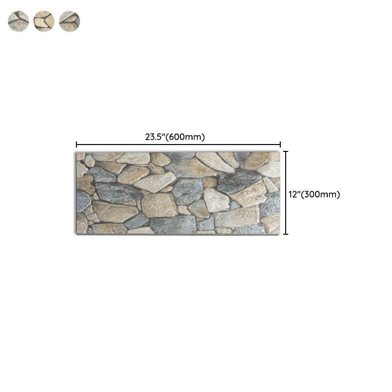 Rectangle Wall Tile Straight Edge Stacked Stone Design Wall Tile Clearhalo 'Floor Tiles & Wall Tiles' 'floor_tiles_wall_tiles' 'Flooring 'Home Improvement' 'home_improvement' 'home_improvement_floor_tiles_wall_tiles' Walls and Ceiling' 1200x1200_aad1070b-4e61-41de-8950-f4e4c3f13456