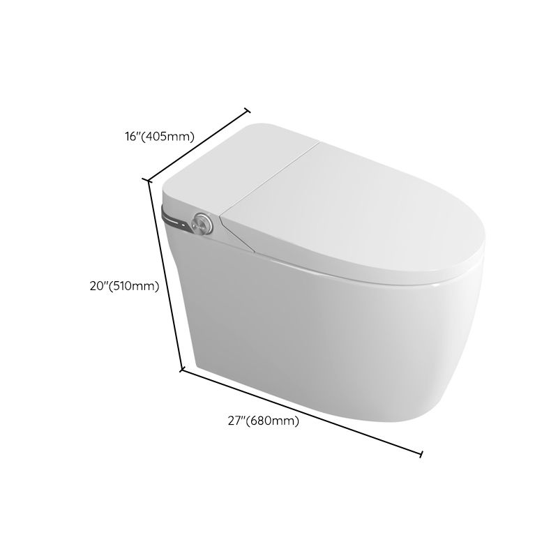 Modern Skirted Urine Toilet Heated Seat Flush Toilet with Seat Clearhalo 'Bathroom Remodel & Bathroom Fixtures' 'Home Improvement' 'home_improvement' 'home_improvement_toilets' 'Toilets & Bidets' 'Toilets' 1200x1200_bb0b1d46-acda-41e2-a28c-bce489fbea41