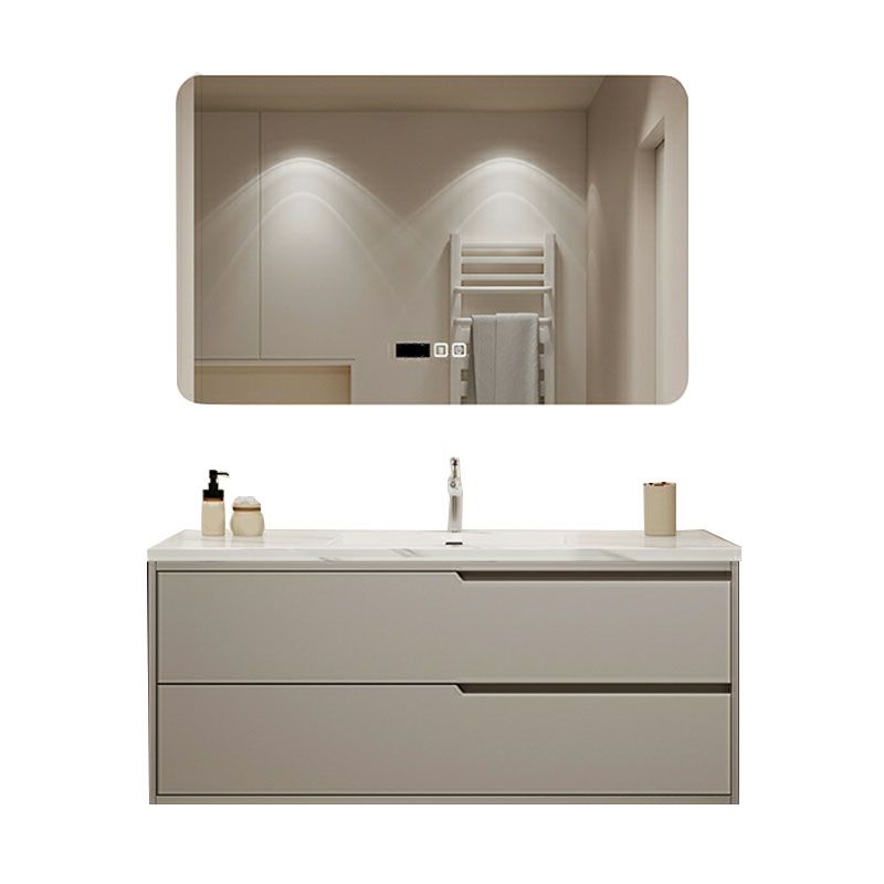 Wall Mount Mirror Included Bathroom Sink Vanity with Single Sink Clearhalo 'Bathroom Remodel & Bathroom Fixtures' 'Bathroom Vanities' 'bathroom_vanities' 'Home Improvement' 'home_improvement' 'home_improvement_bathroom_vanities' 1200x1200_be2097b3-6071-489f-9555-b2ffbd276e3a