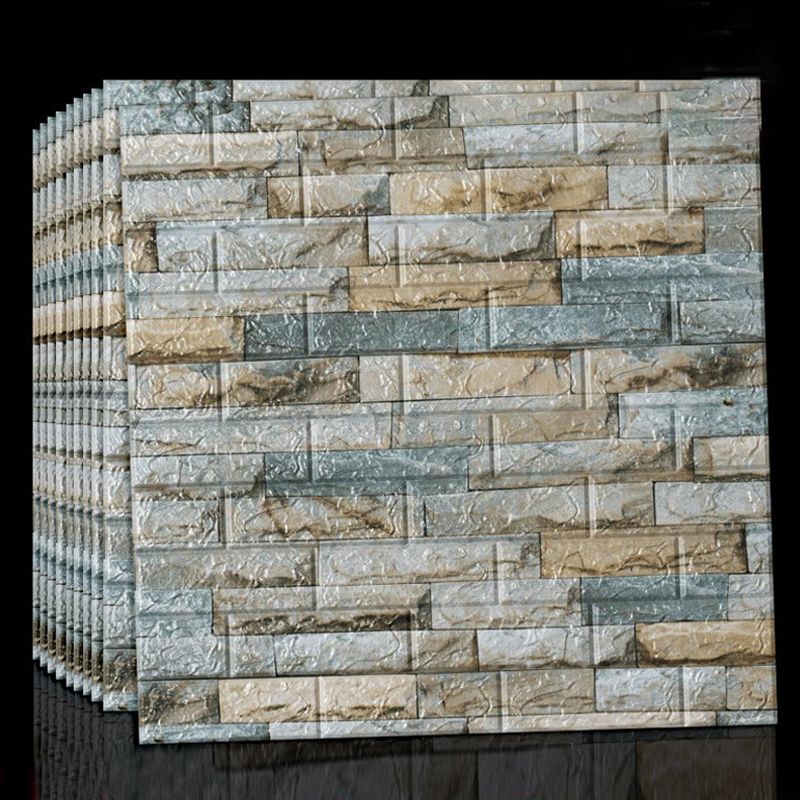 Plastic Wall Paneling Industrial Style Peel and Stick Backsplash Panels Clearhalo 'Flooring 'Home Improvement' 'home_improvement' 'home_improvement_wall_paneling' 'Wall Paneling' 'wall_paneling' 'Walls & Ceilings' Walls and Ceiling' 1200x1200_eb642b48-fb83-4ac6-8c04-5c2fc9163b29