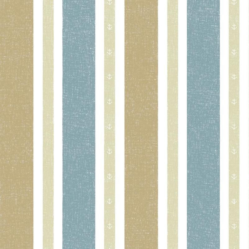 2 Tone Stripe Kids Wallpaper for Bedroom Non-Woven Wall Decoration, 31' L x 20.5