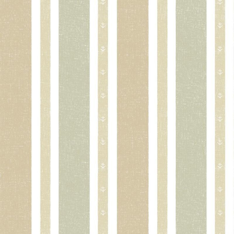 2 Tone Stripe Kids Wallpaper for Bedroom Non-Woven Wall Decoration, 31' L x 20.5