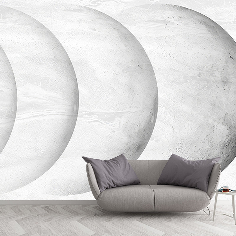 Photography Moon Eclipse Wall Murals Large Size Wall Covering for Bedroom Decoration Clearhalo 'Wall Decor' 'Wall Mural' 1273839