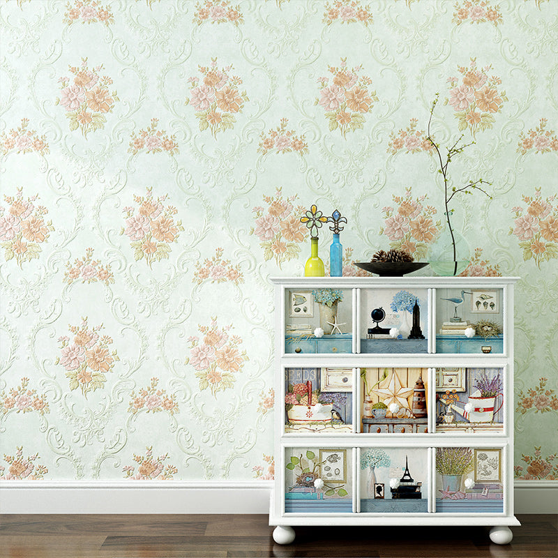 Rustic Floral Design Wallpaper for Dining Room 33' x 20.5