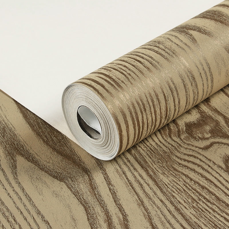 Countryside Wood Wallpaper Roll Light Color Living Room Wall Decor, 33' L x 20.5