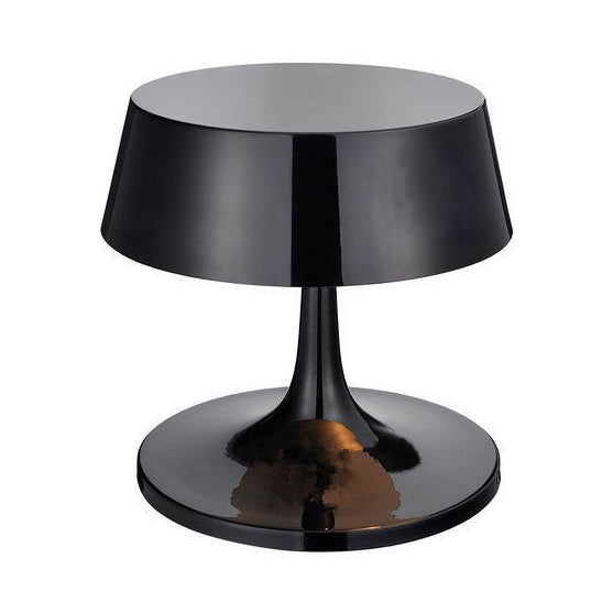 Smooth Drum Metal Desk Lamp Modern Style 3-Light Black/White Desk Lighting with Curvaceous Base for Living Room Black Clearhalo 'Lamps' 'Table Lamps' Lighting' 133915