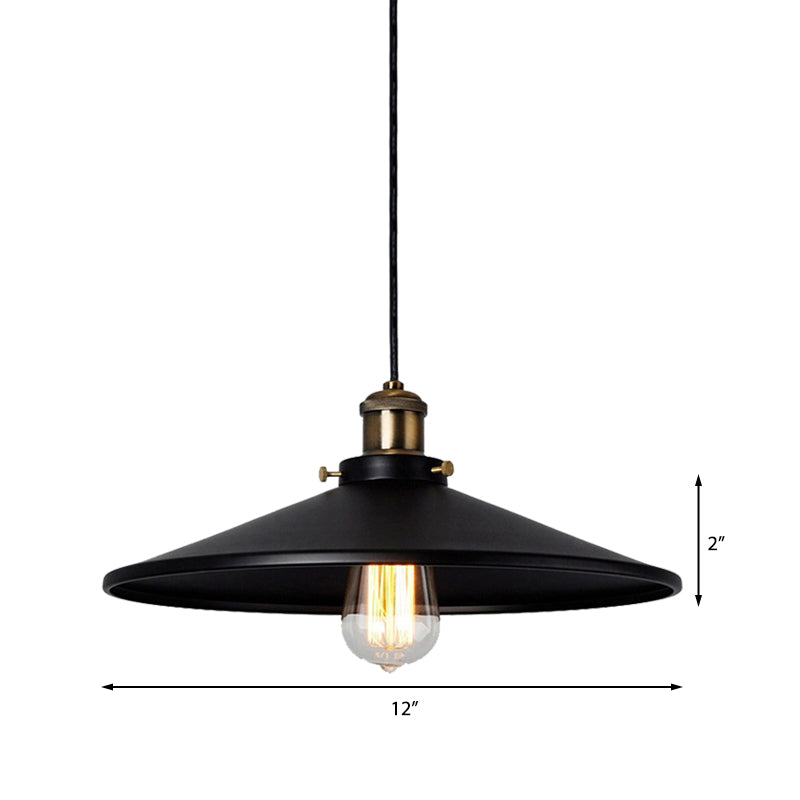 Loft Stylish Saucer Pendant Ceiling Light 8.5