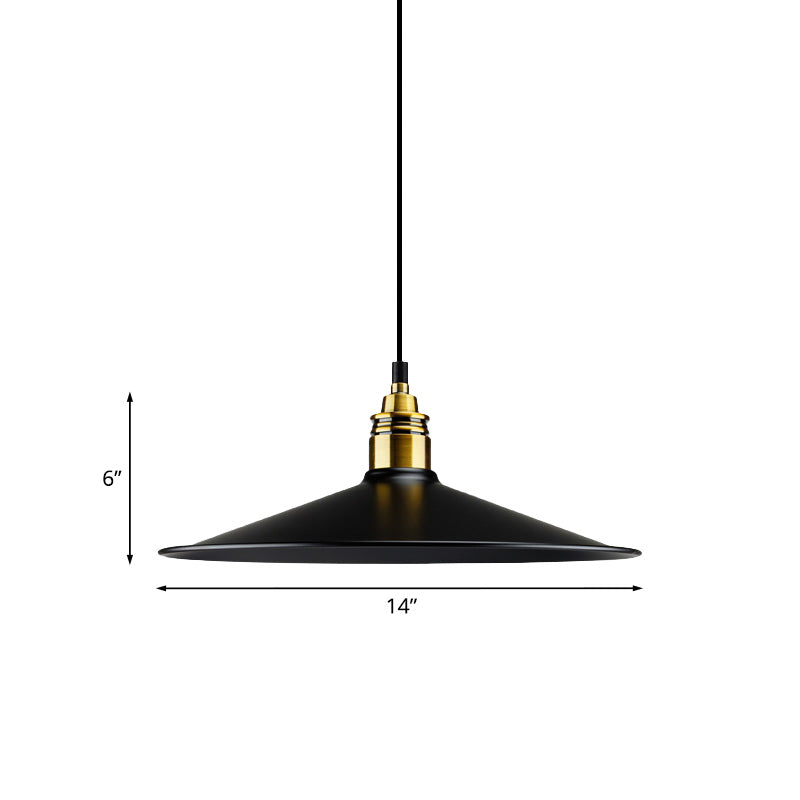 Metallic Cone Shade Ceiling Light Loft Stylish 10