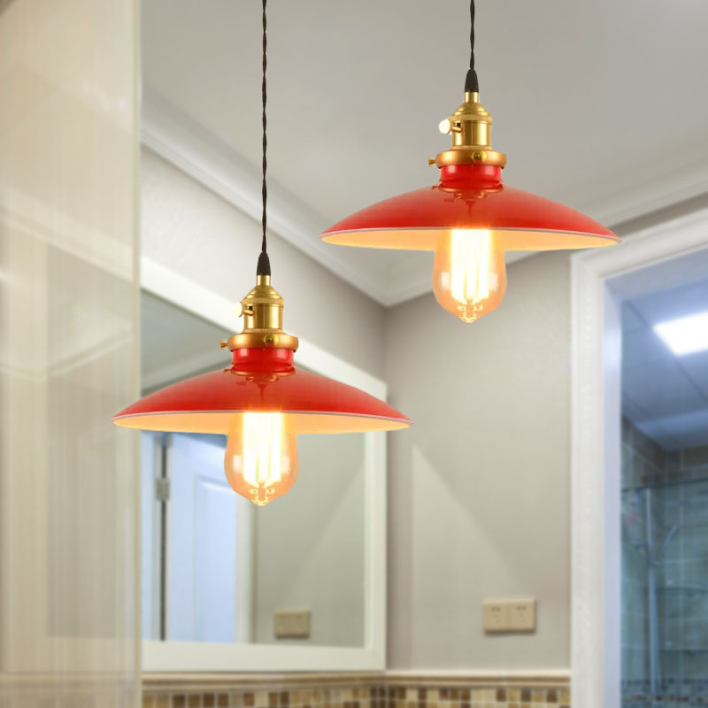 Industrial Style Bowl Pendant Lamp 10