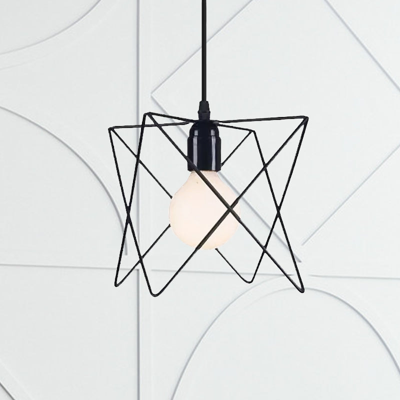 Metal Geometric Ceiling Lighting Industrial 7