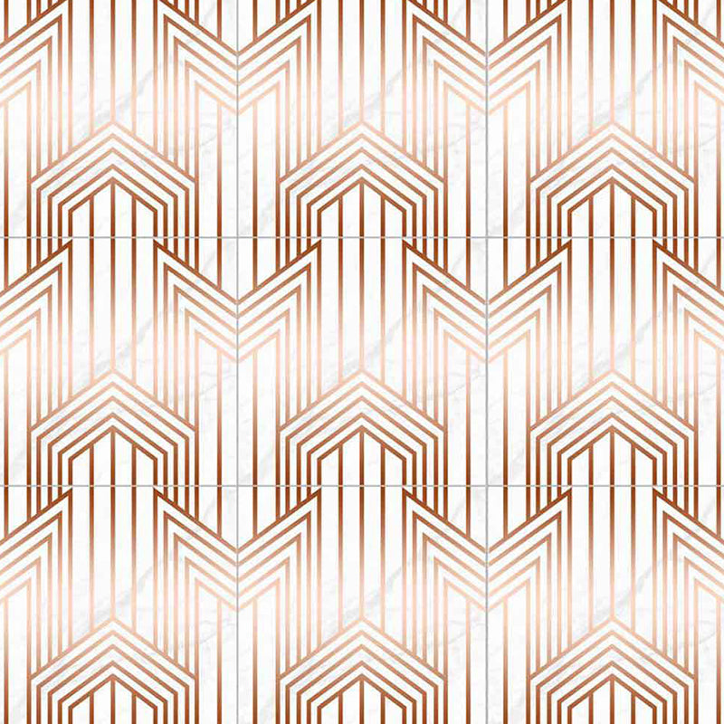 Geometric Wallpaper Panel Set Modern Pick-Up Sticks Restroom Wall Decor, 4.3-sq ft Clearhalo 'Modern wall decor' 'Modern' 'Wallpaper' Wall Decor' 1425082