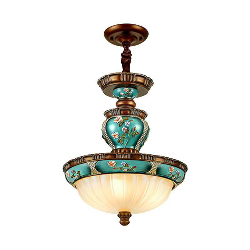 Vintage Dome-Shaped Hanging Lamp 15