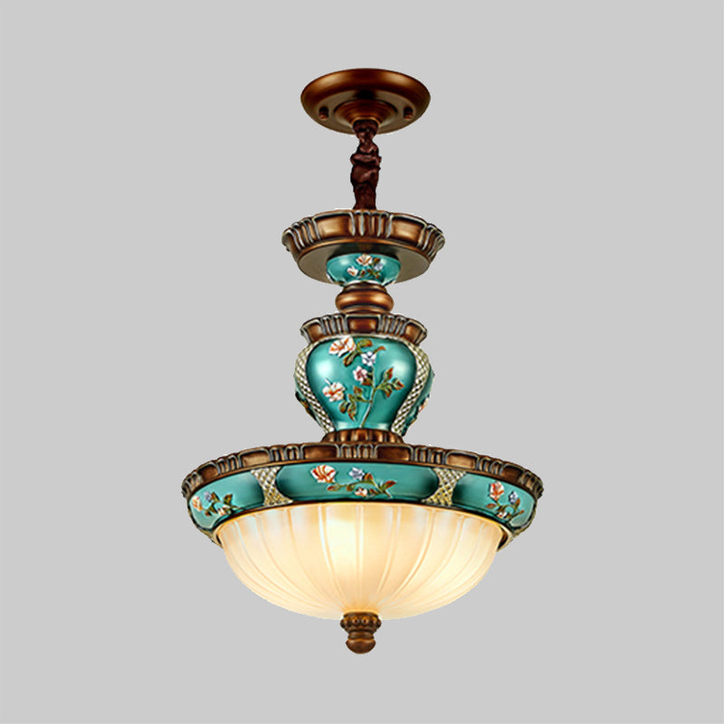 Vintage Dome-Shaped Hanging Lamp 15