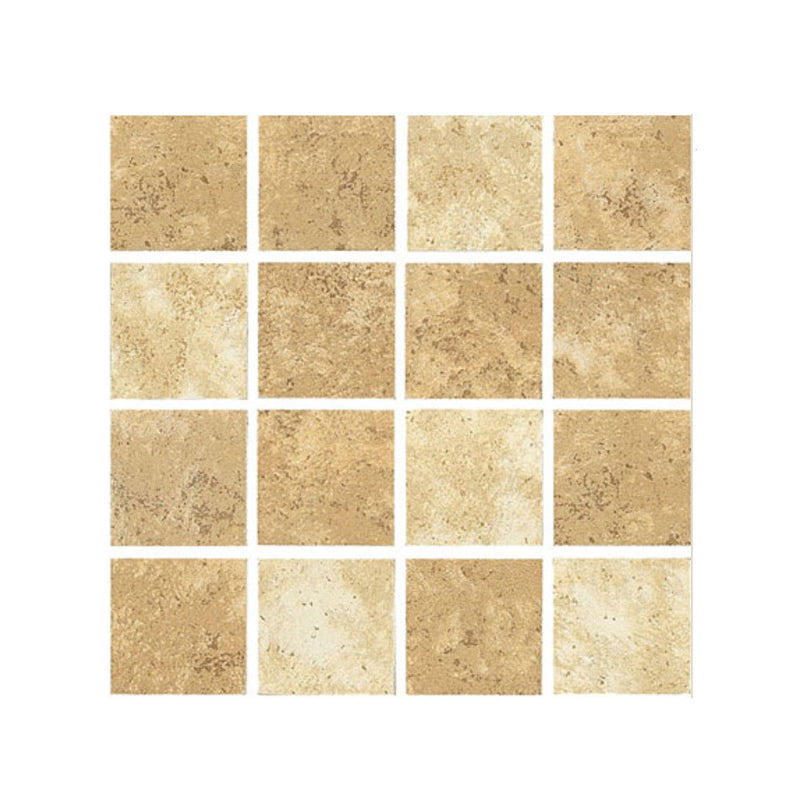 Brown Check Wallpaper Panels Contemporary Self Sticking Bathroom Wall Art, 2.2-sq ft Clearhalo 'Wall Decor' 'Wallpaper' 1468387