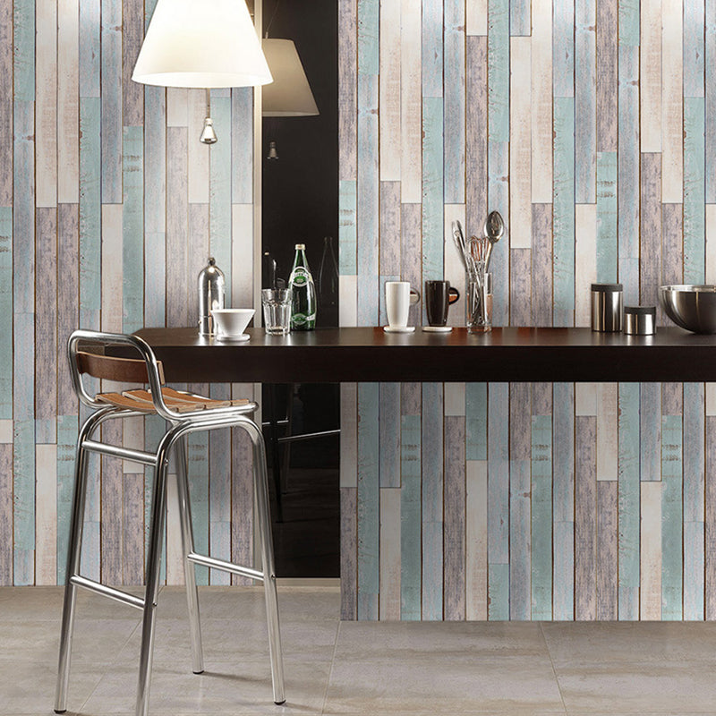 Removable Faux Wood Wallpaper 10' L x 12