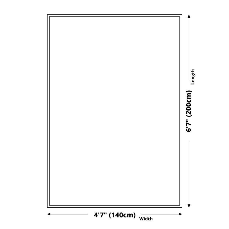 Indian Tribal Banded Area with Native Symbols Rug Synthetic Anti-Slip Power Loom Carpet for Living Room Clearhalo 'Area Rug' 'Rugs' 'Southwestern' Rug' 1503903